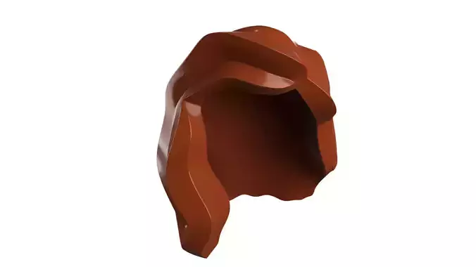 Custom3Dprint Minifigure Accessory - Minifigure Hair S2 - 003