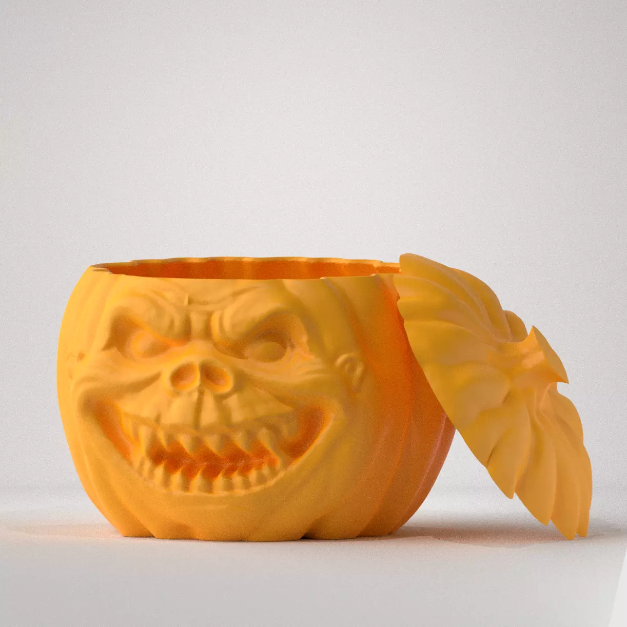 Jack-o-lantern Pack IV 3D print model_2