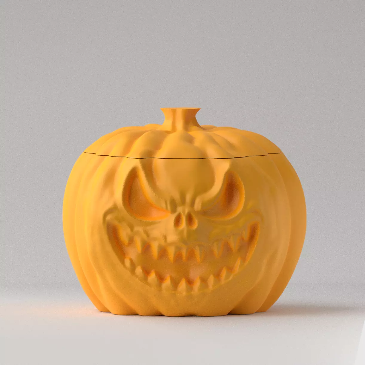 Jack-o-lantern Pack IV 3D print model_3
