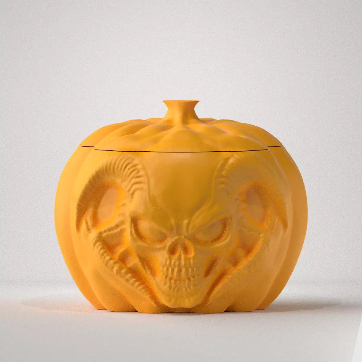 Jack-o-lantern Pack IV 3D print model_5