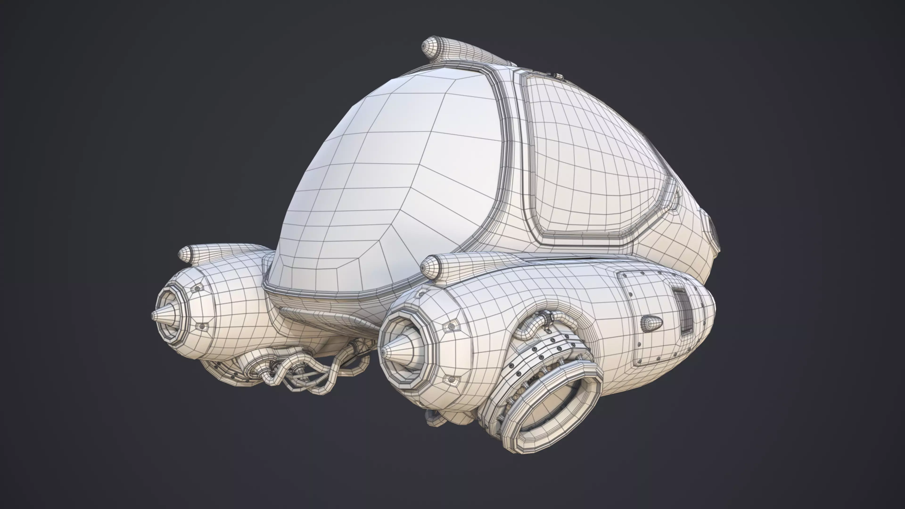 Sci-Fi Ship 3D model_12