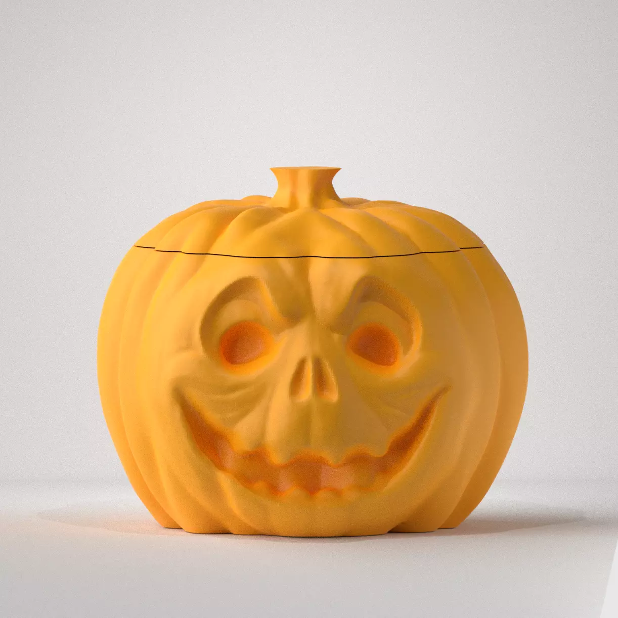 Jack-o-lantern Pack V 3D print model_5