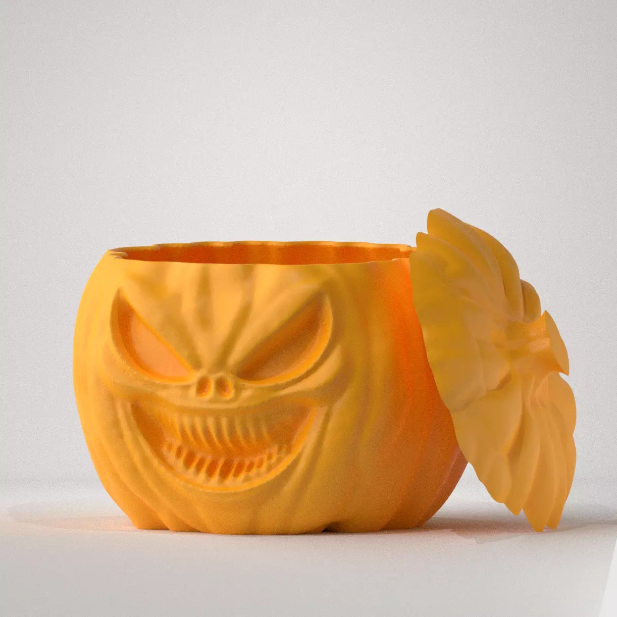 Jack-o-lantern Pack V 3D print model_4