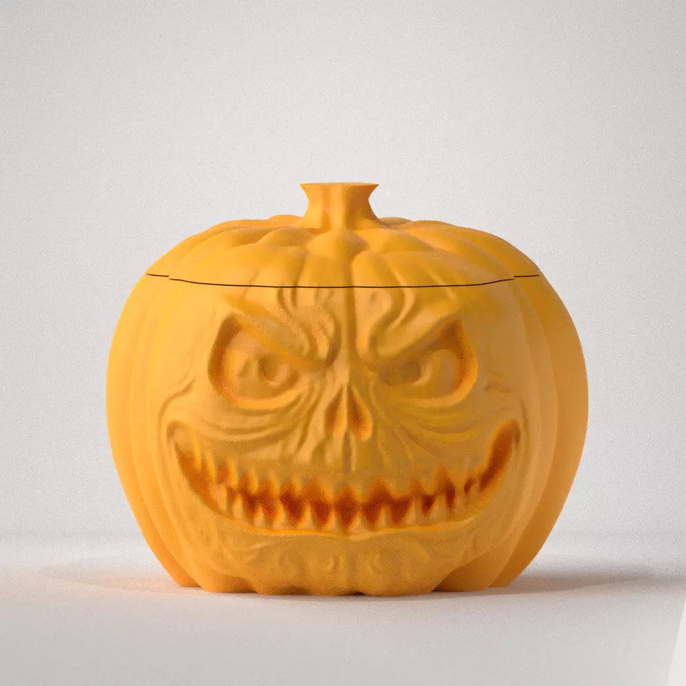 Jack-o-lantern Pack V 3D print model_7