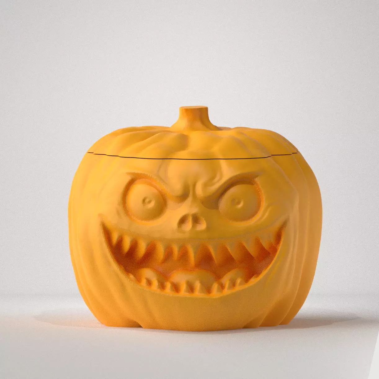 Jack-o-lantern Pack V 3D print model_1