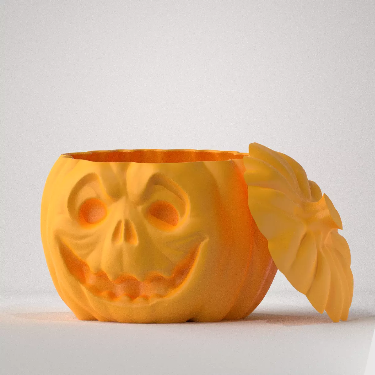 Jack-o-lantern Pack V 3D print model_6