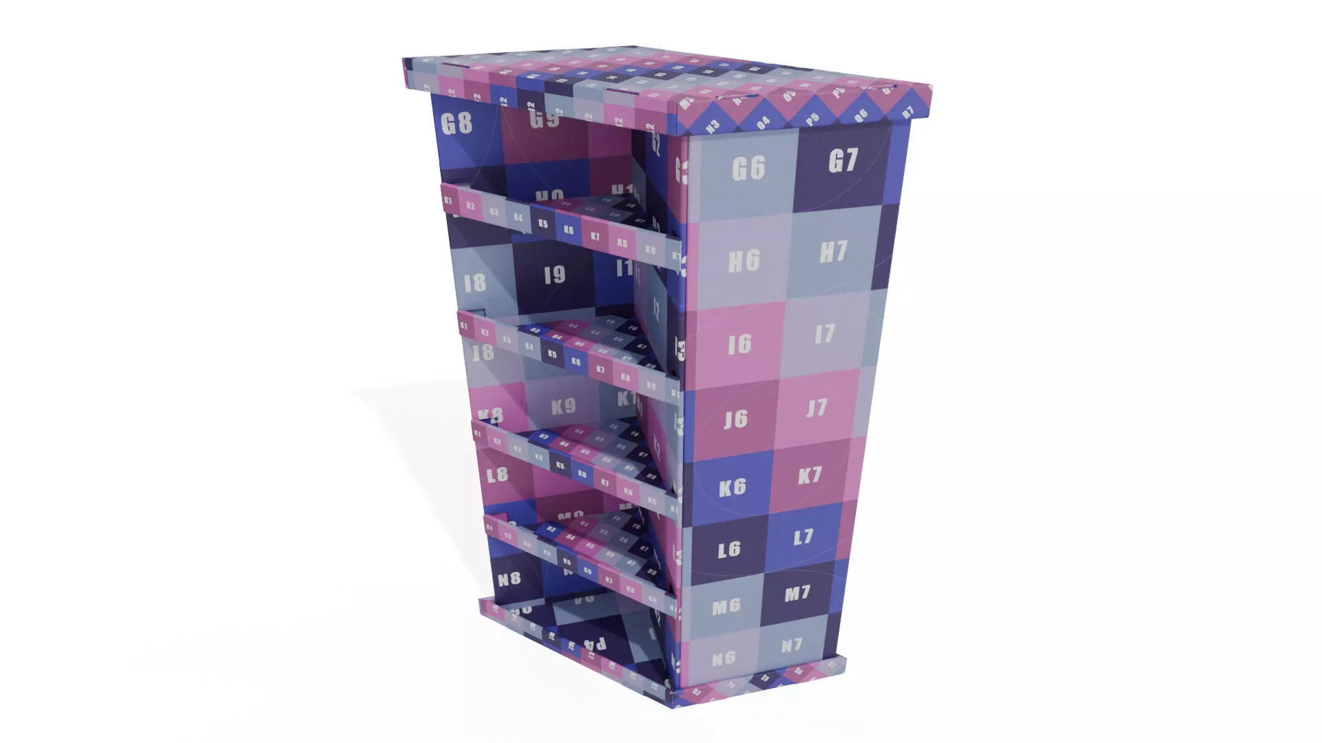 Point of Sale Cardboard Display Stand Texture_7