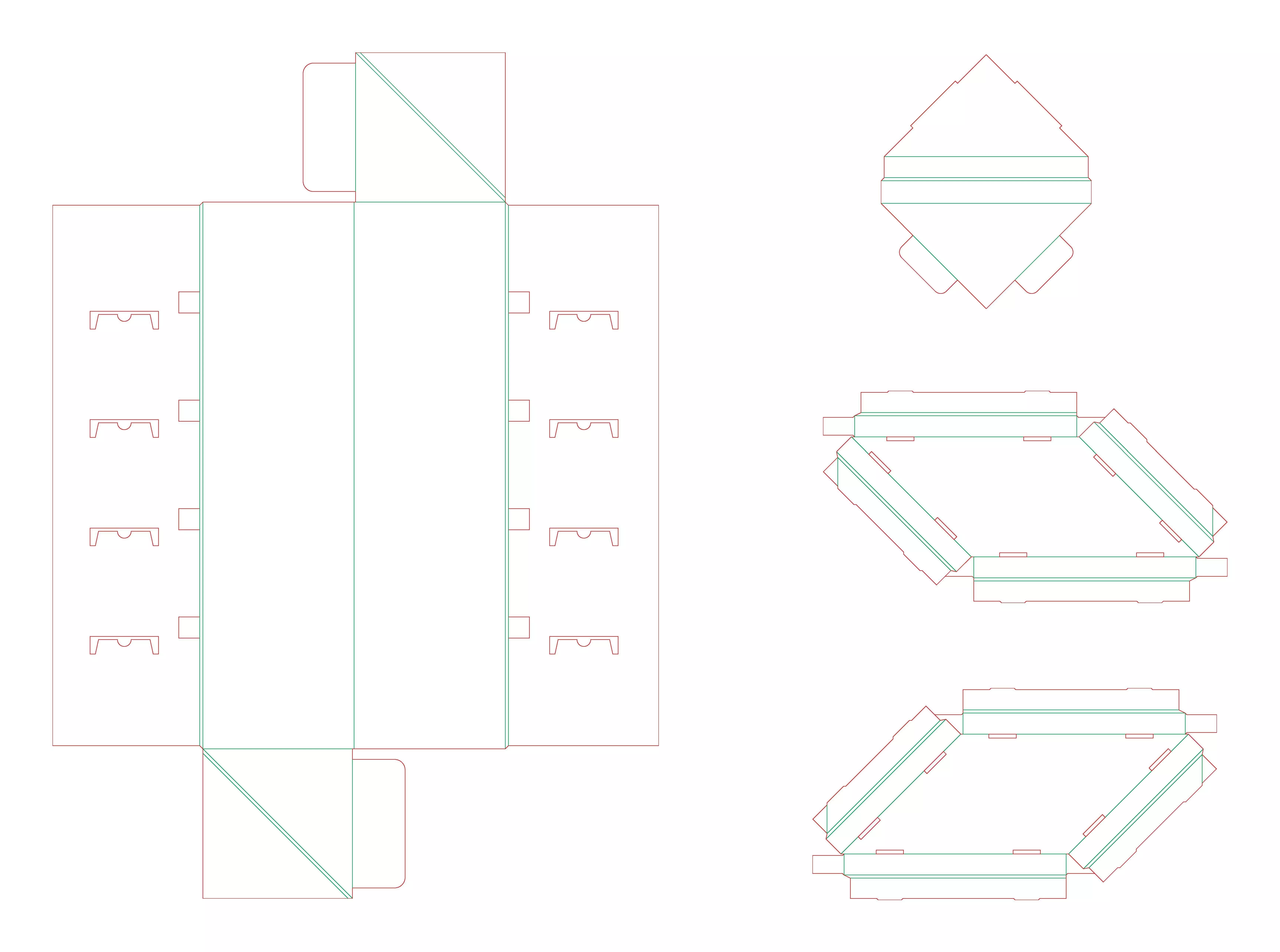 Point of Sale Cardboard Display Stand Texture_13