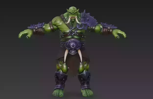 Highly detailed 3D Model of Monster