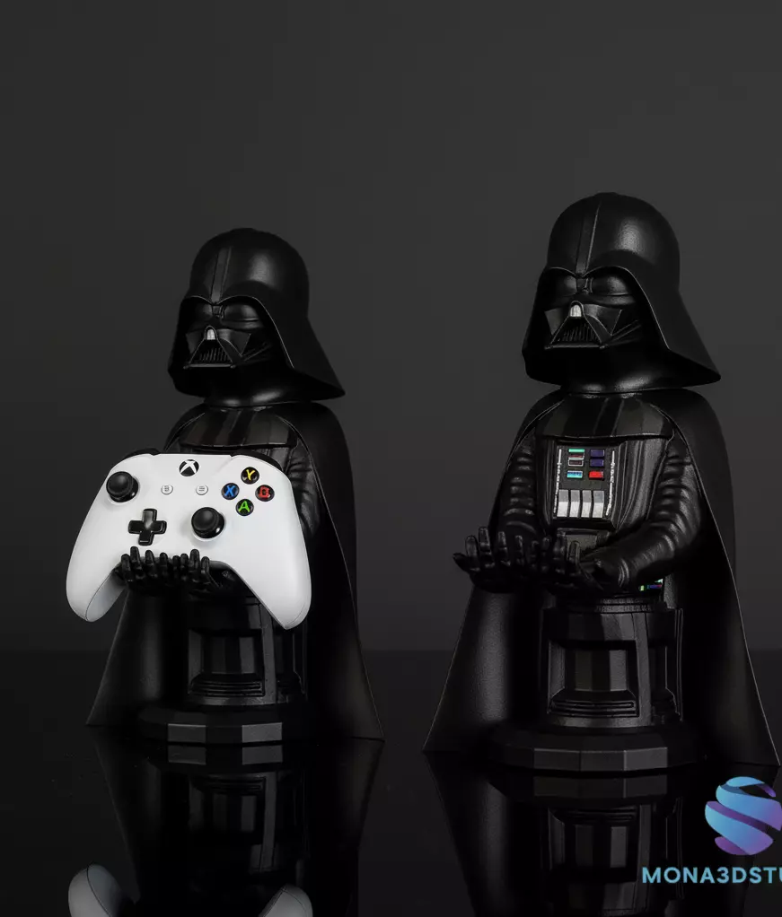 Darth Vader Controller Stand - 3D Printable Joypad Holder STL 3D print model_1