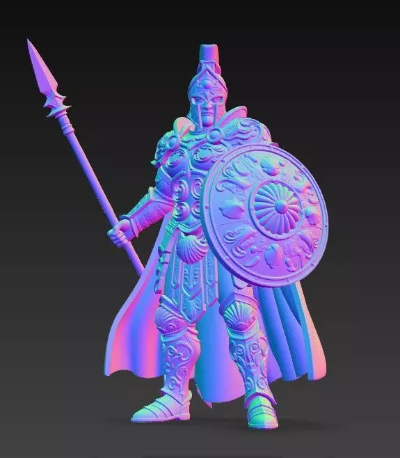 Guardian of Poseidon 3D print model_11