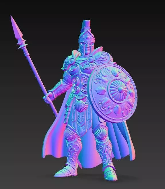 Guardian of Poseidon 3D print model_3