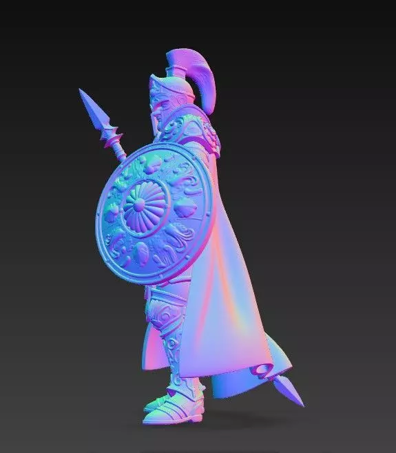 Guardian of Poseidon 3D print model_10