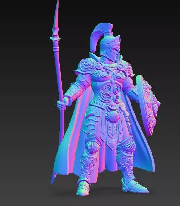 Guardian of Poseidon 3D print model_5