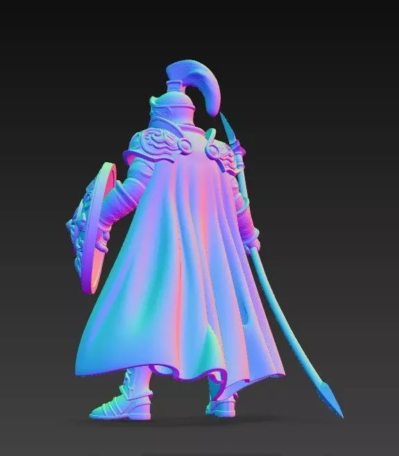 Guardian of Poseidon 3D print model_9