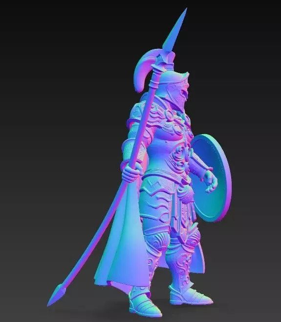 Guardian of Poseidon 3D print model_6