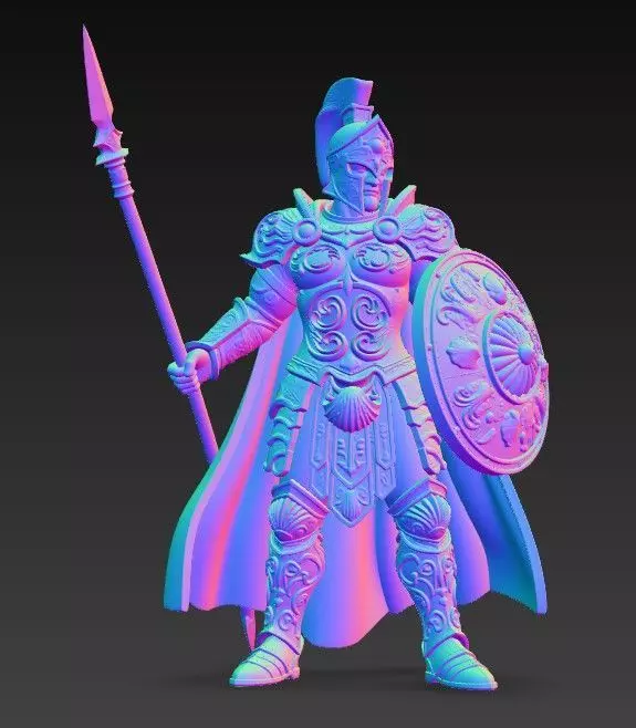 Guardian of Poseidon 3D print model_4