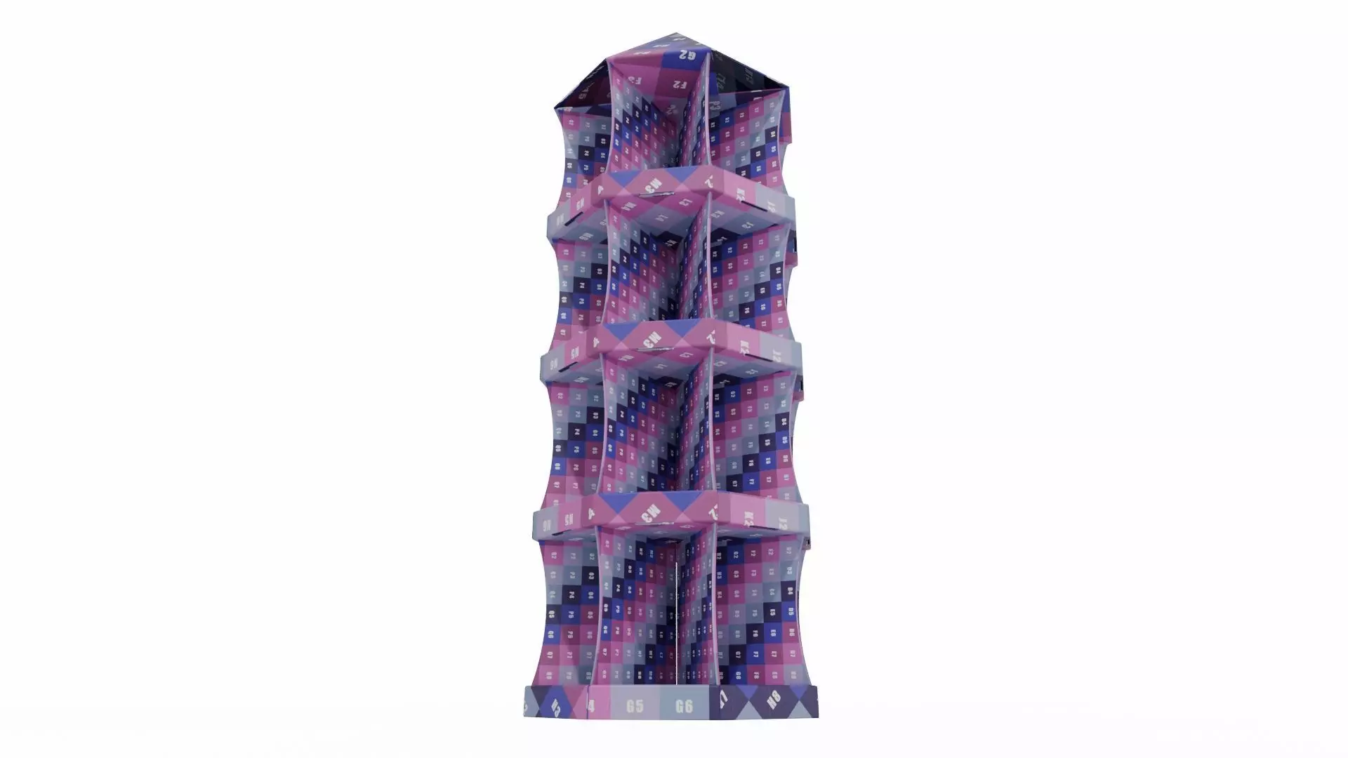 Point of Sale Cardboard Display Stand Texture_7