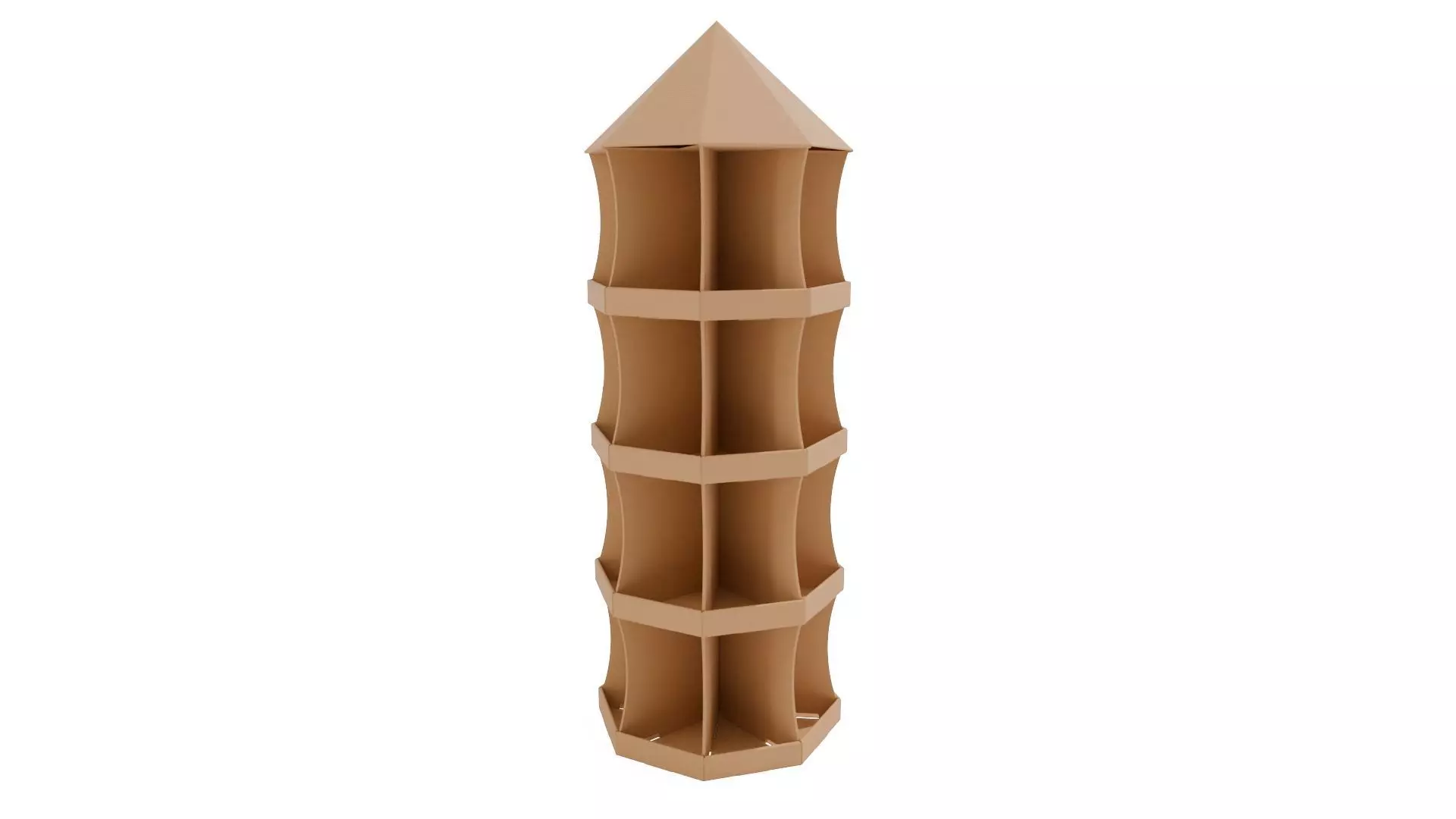Point of Sale Cardboard Display Stand Texture_0