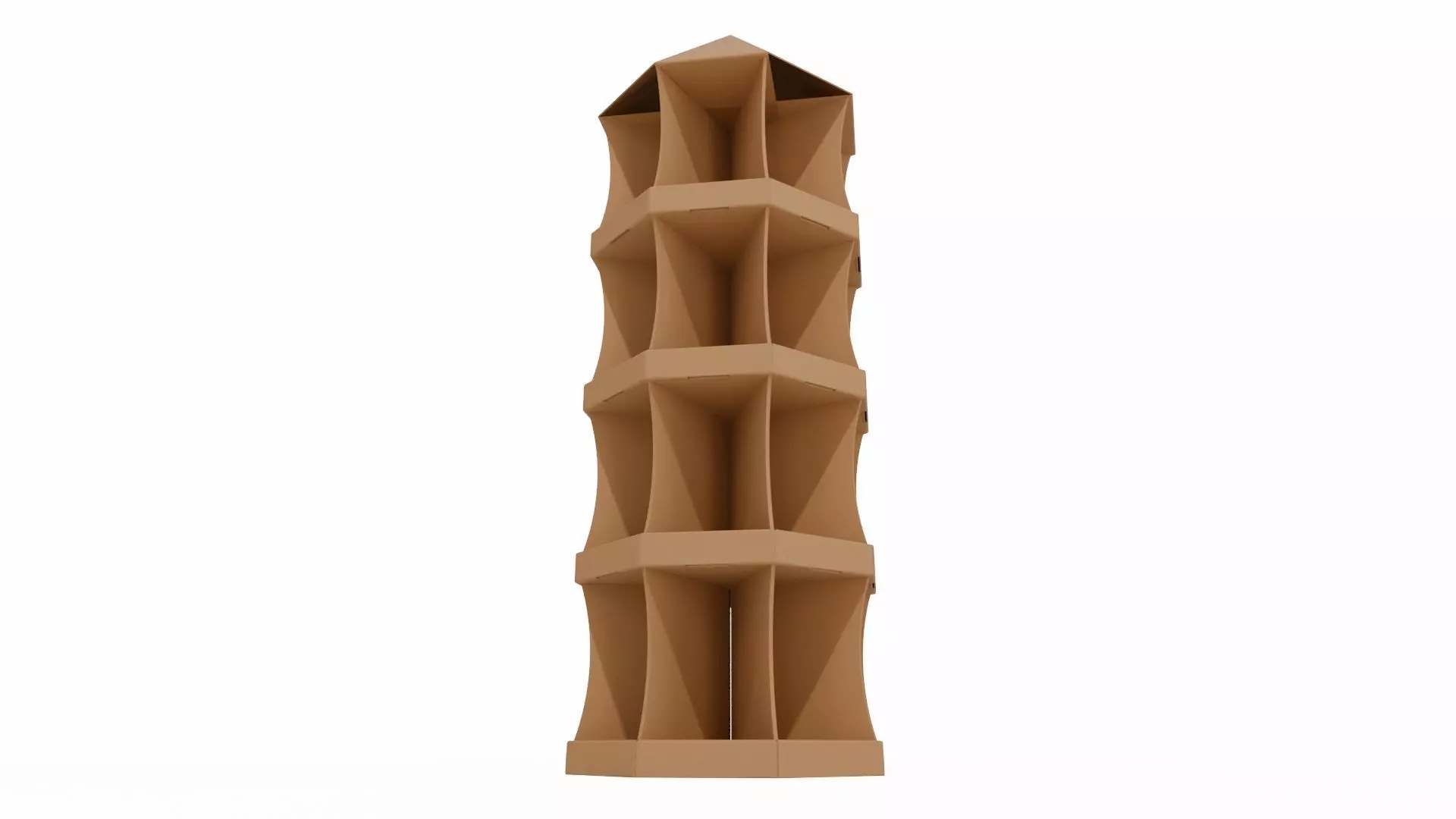 Point of Sale Cardboard Display Stand Texture_1