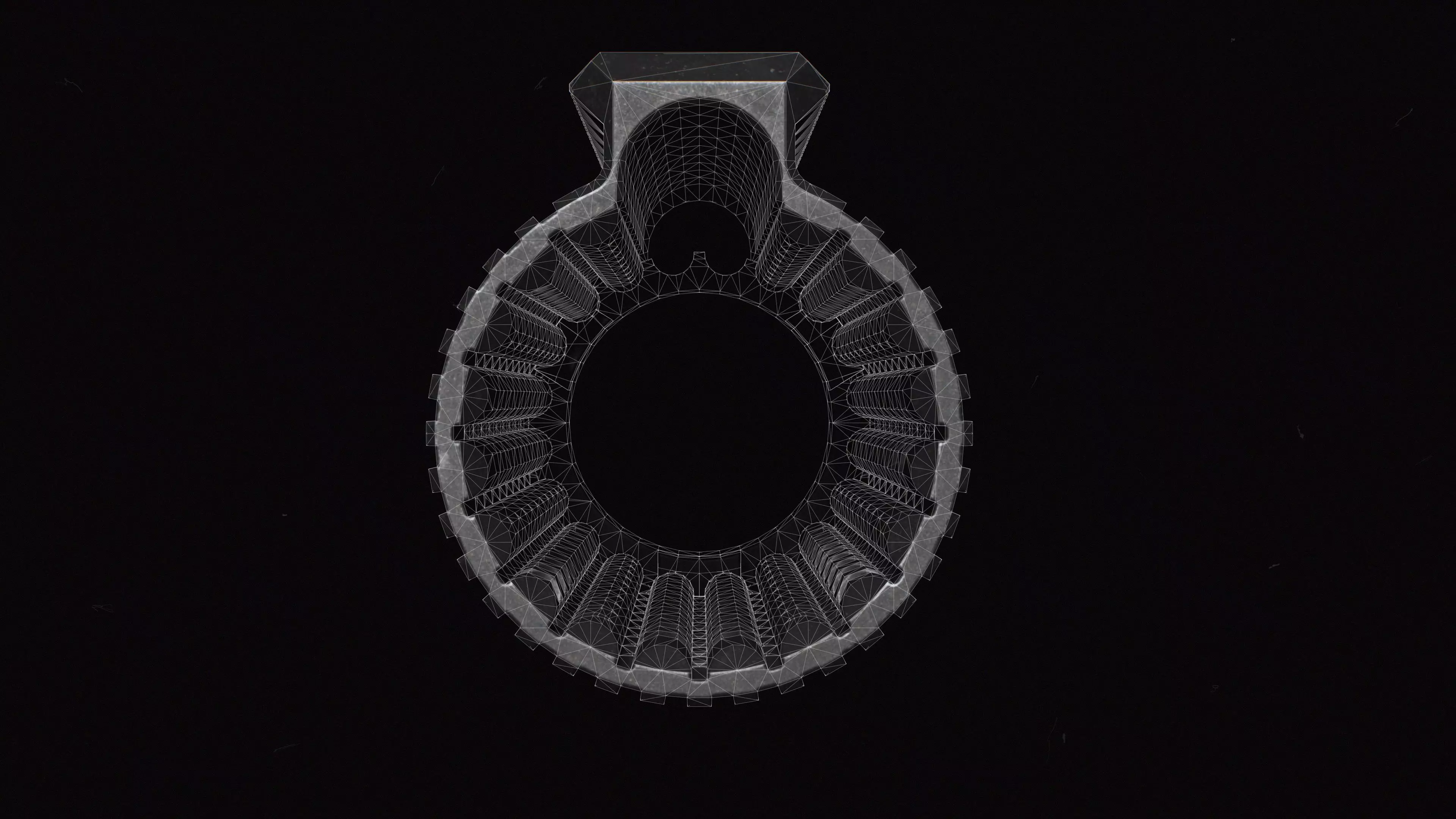 Alpha BattleRail Handguards - Replica Low-poly 3D model_27