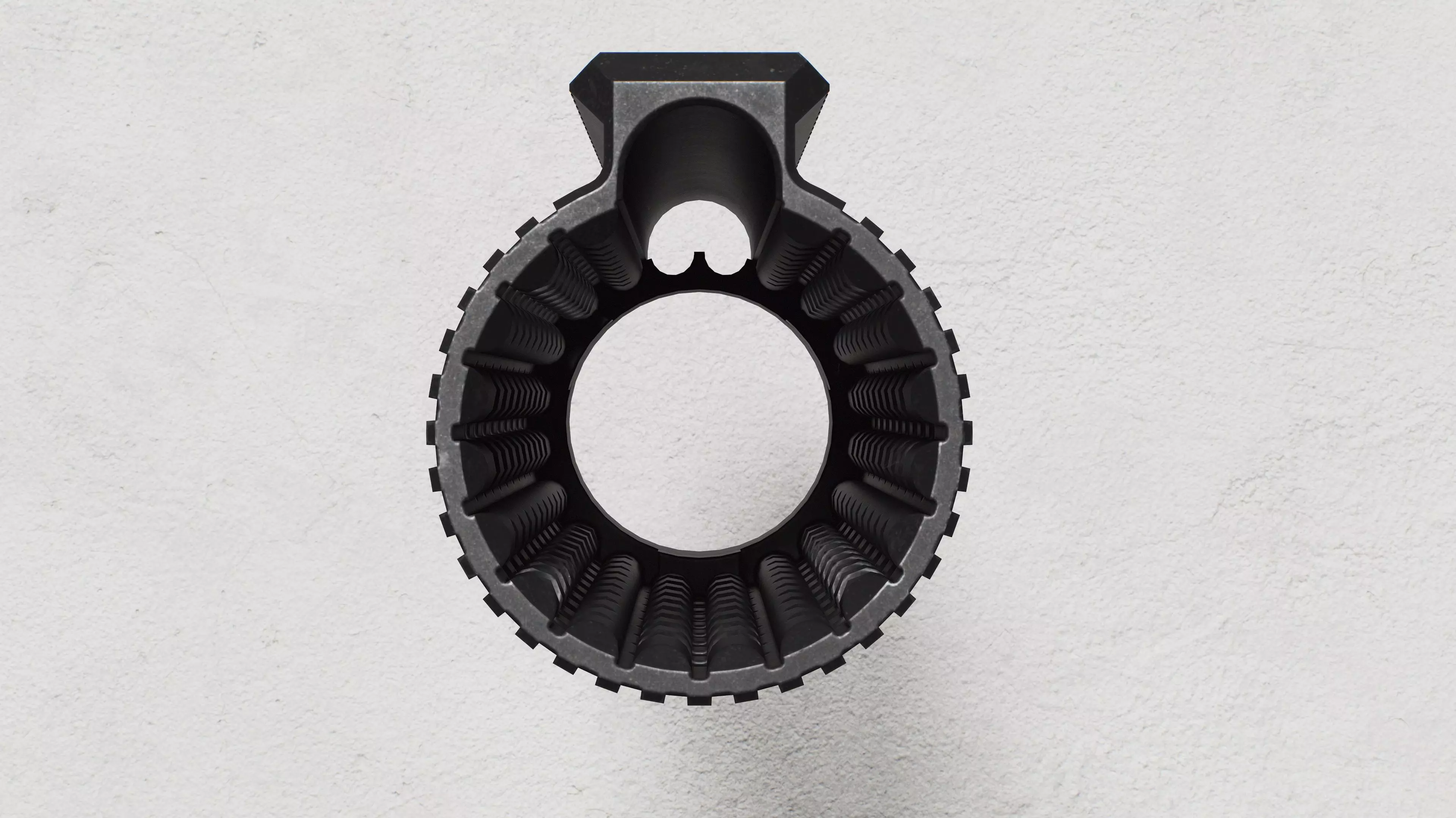 Alpha BattleRail Handguards - Replica Low-poly 3D model_21