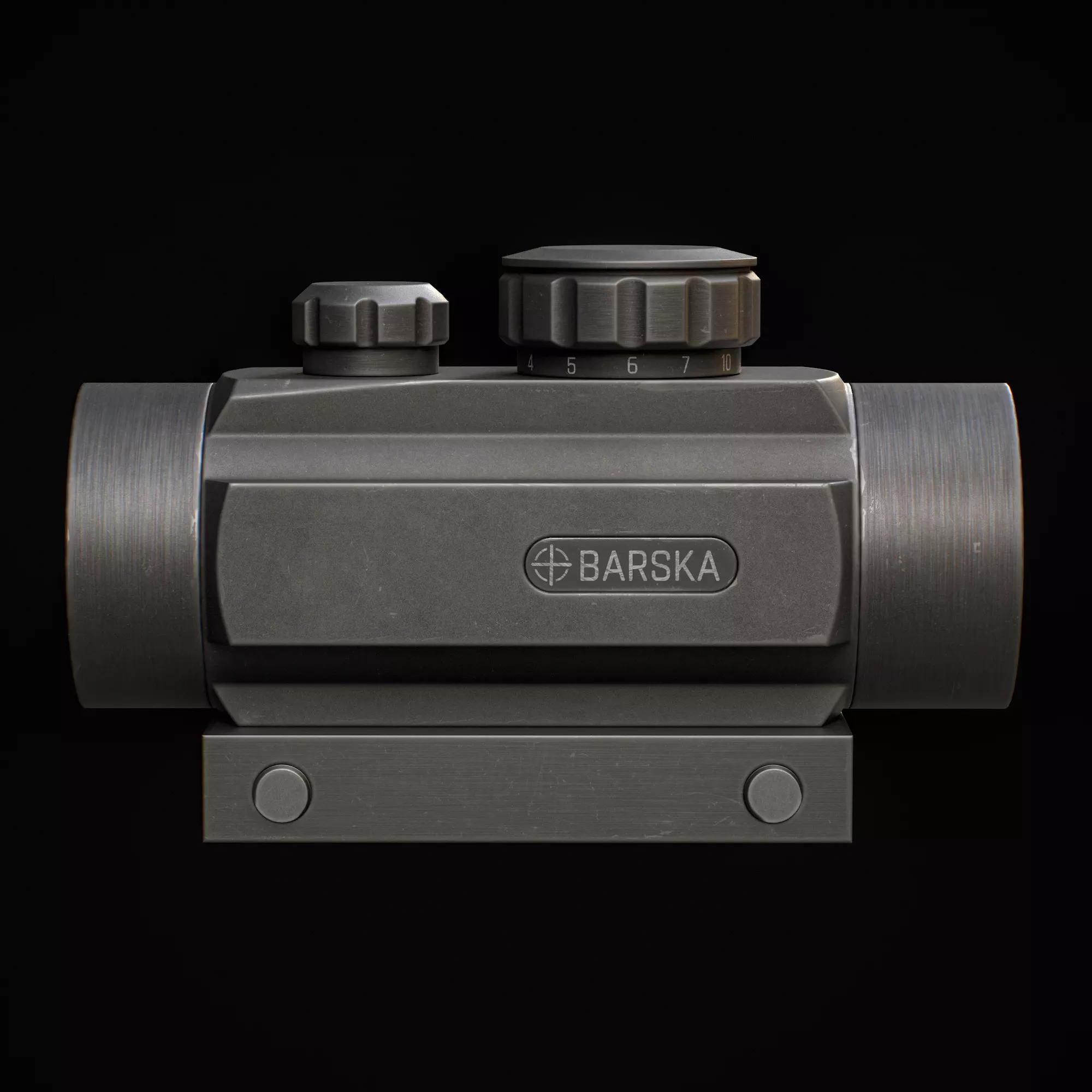 Barska Red Dot Low-poly 3D model_4