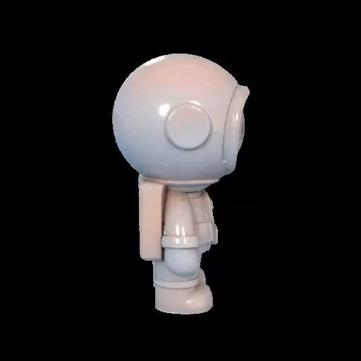 Cute Astronaut Figure 3D print model_32