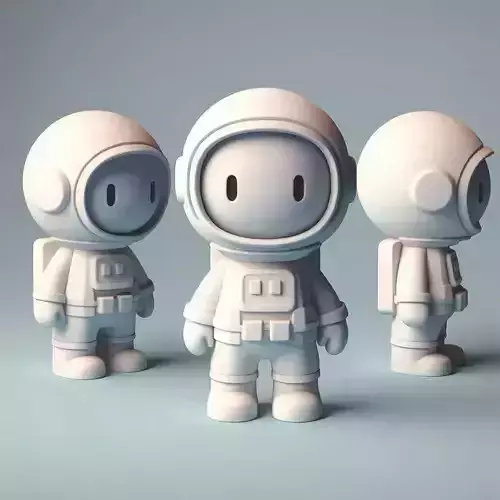 Cute Astronaut Figure