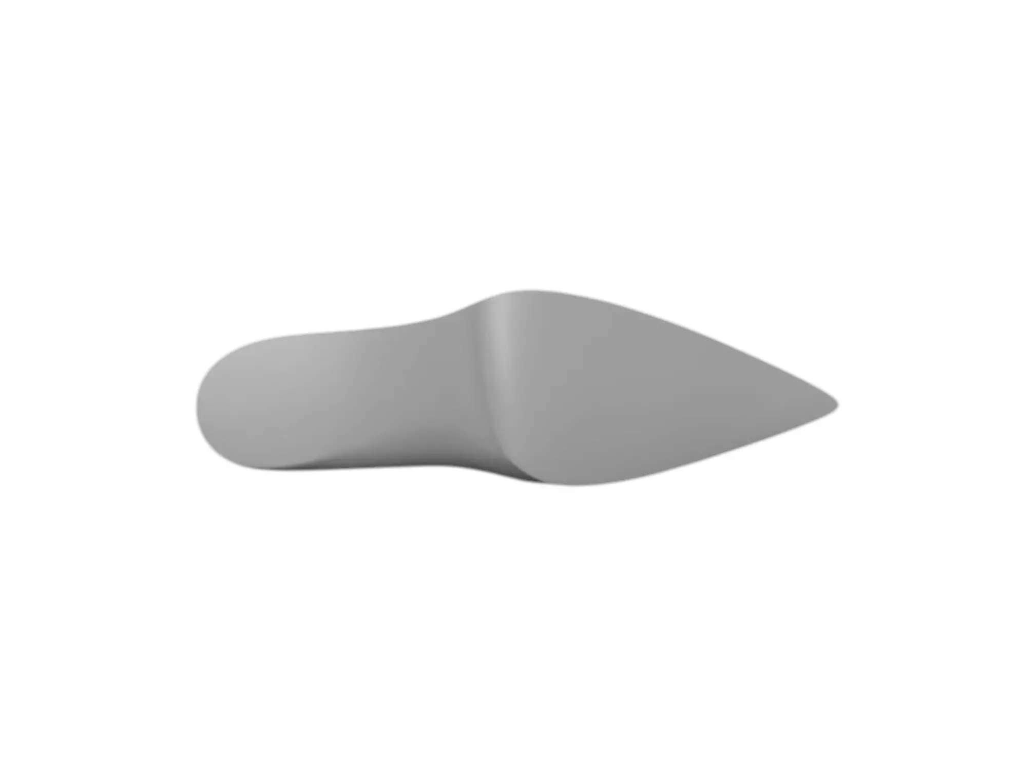 3D STL HIGH HEEL WOMEN POINTED TOE SHAPE LAST 3D print model_4