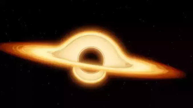 Realistic Black Hole with Accretion Disk