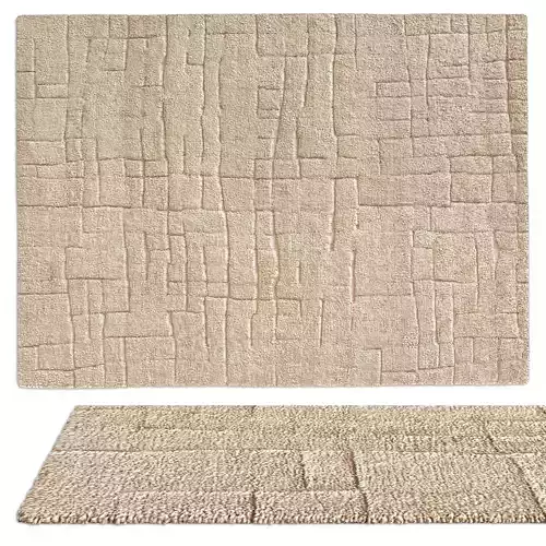 Aaro Wool Rug Sand