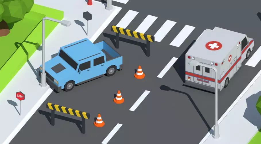 Simplepoly  City - Low-Poly 3D model Free low-poly 3D model_7