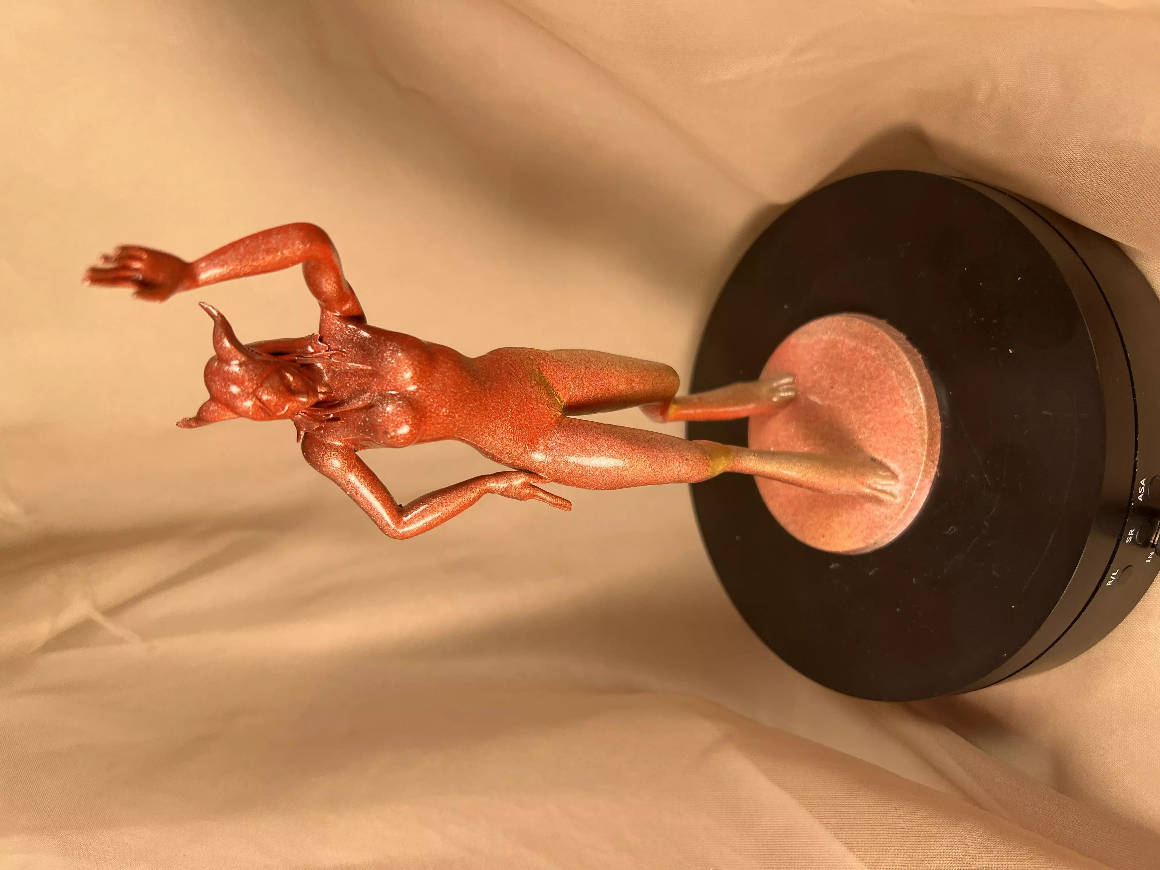 Nude Draenei Dancer 3D print model_2