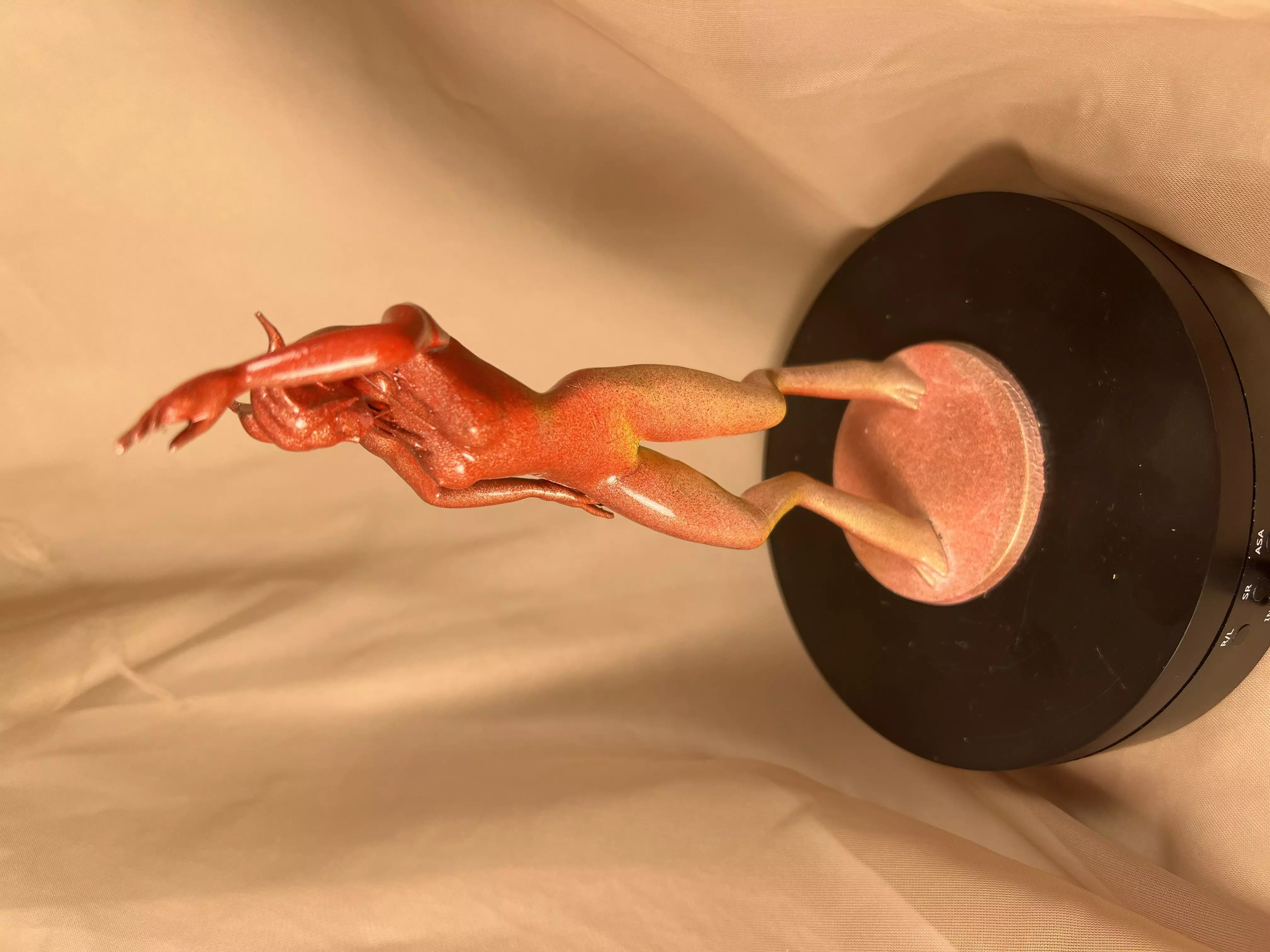 Nude Draenei Dancer 3D print model_3