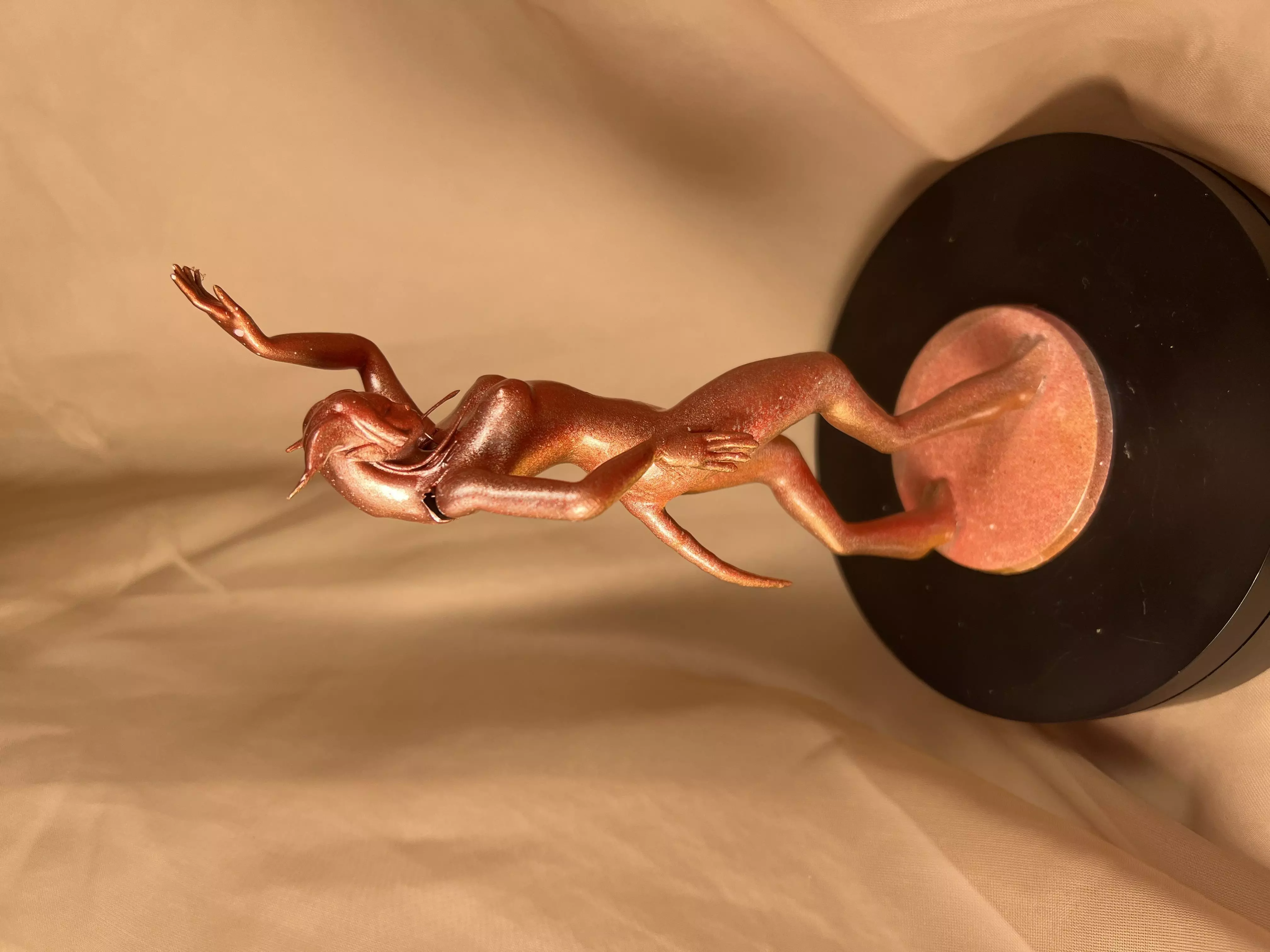 Nude Draenei Dancer 3D print model_8