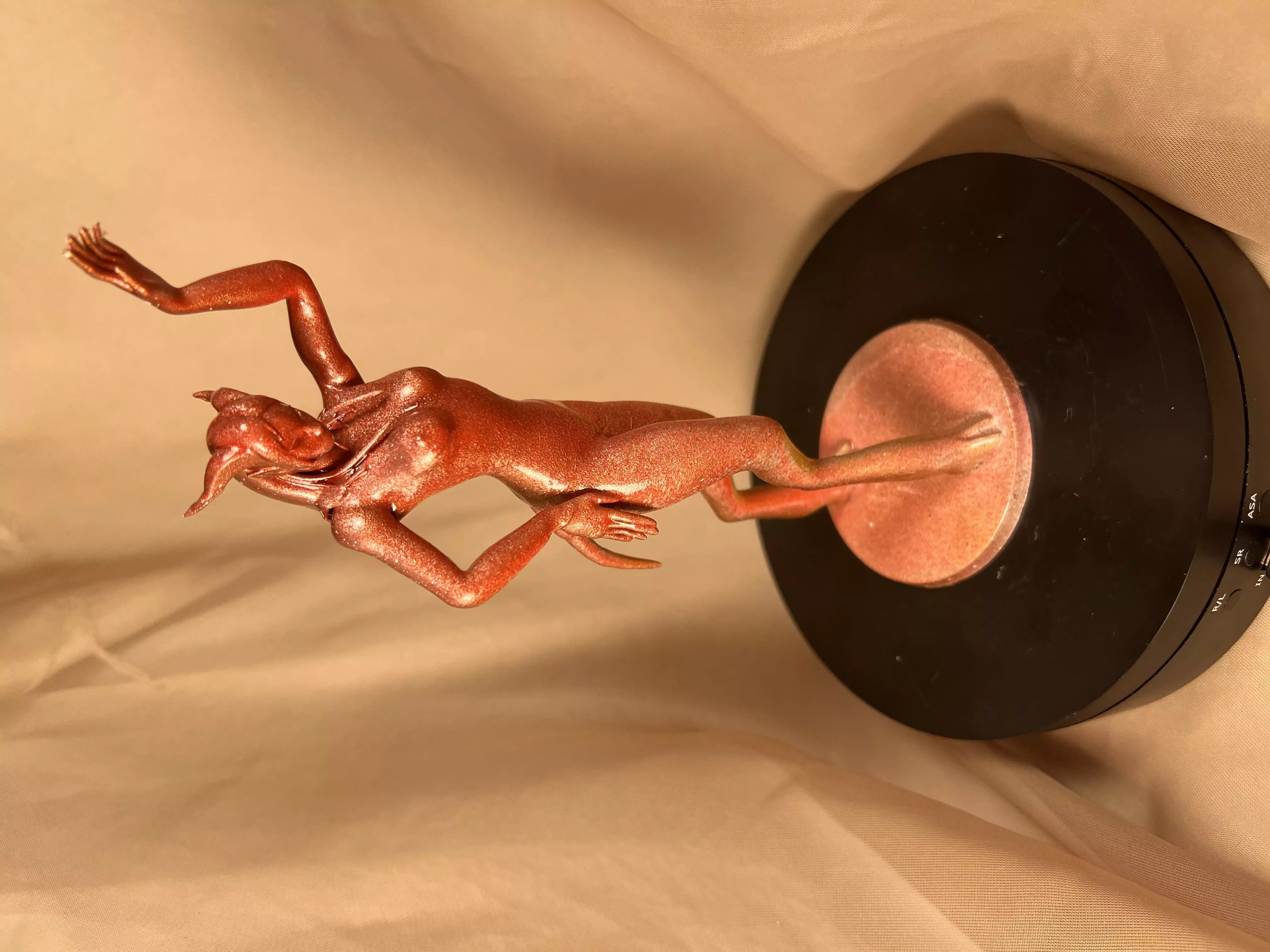 Nude Draenei Dancer 3D print model_1