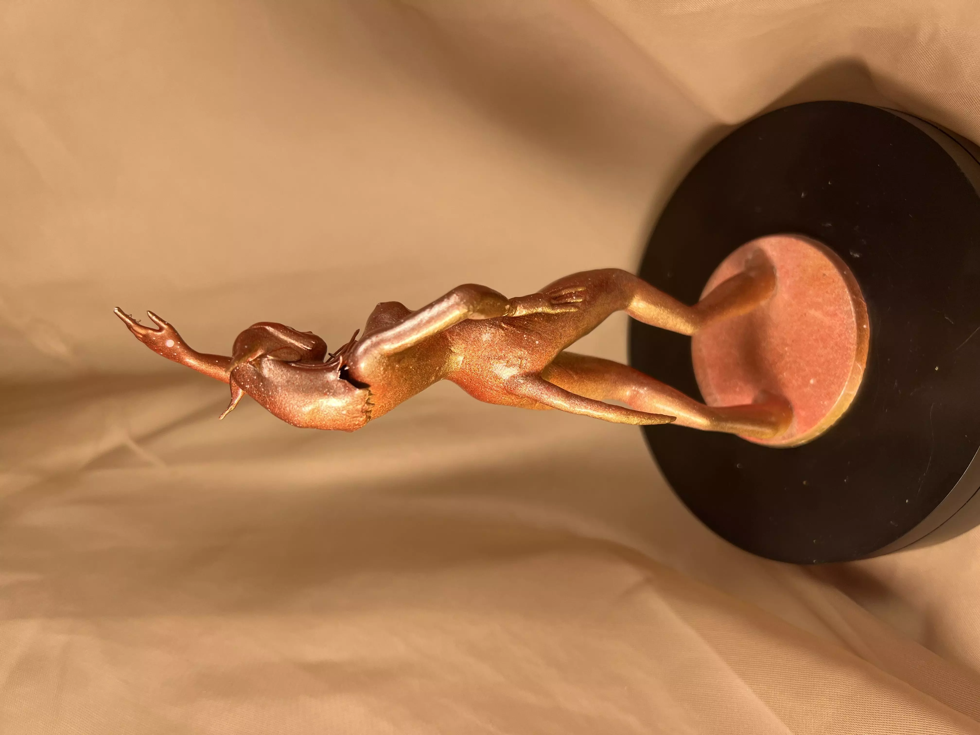 Nude Draenei Dancer 3D print model_7