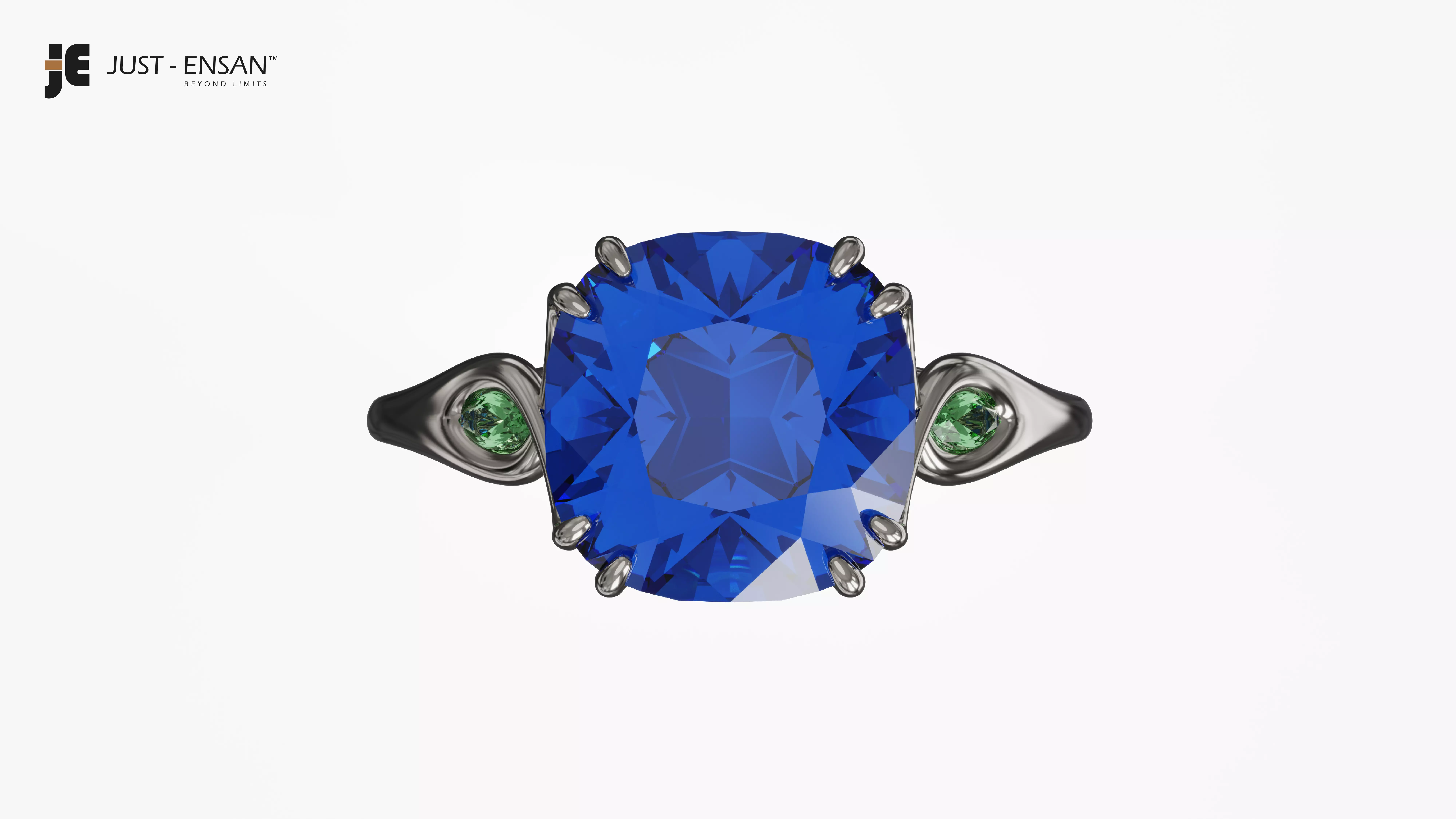 Harry Winston Style Ring 3D print model_5