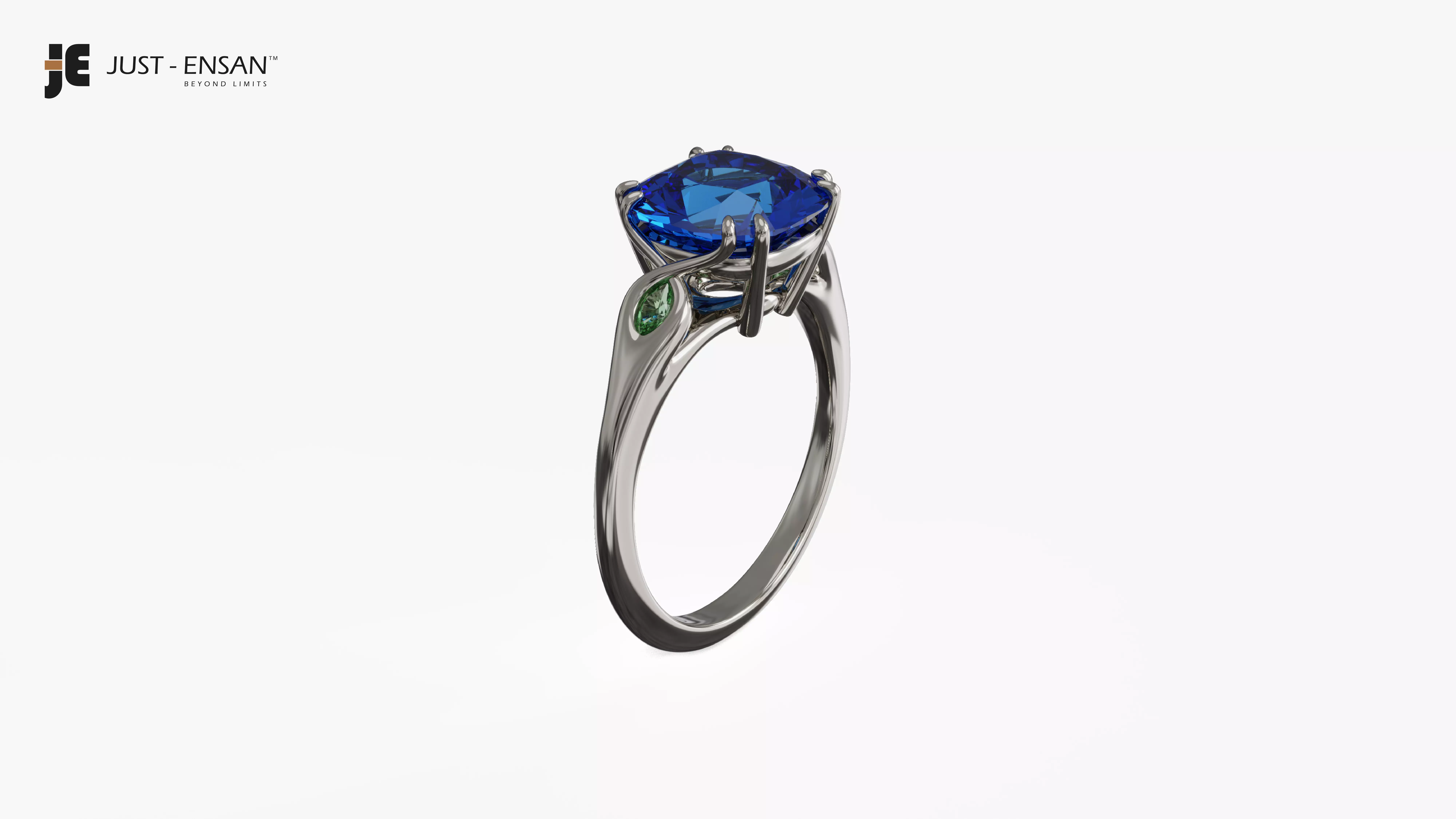 Harry Winston Style Ring 3D print model_6