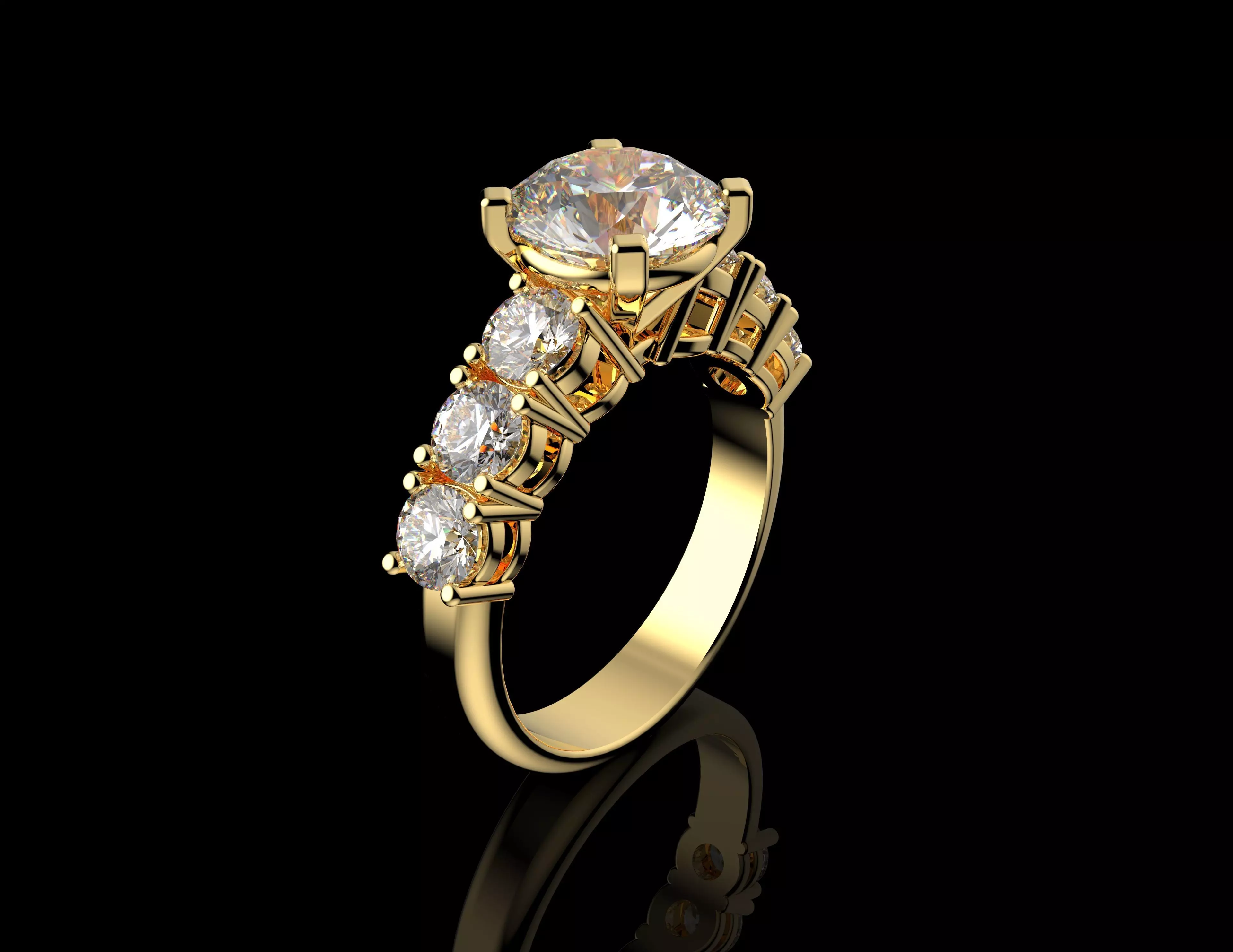 Gold N1474 3D print model_6