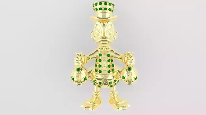 Pendant Scrooge McDuck Tio Rico