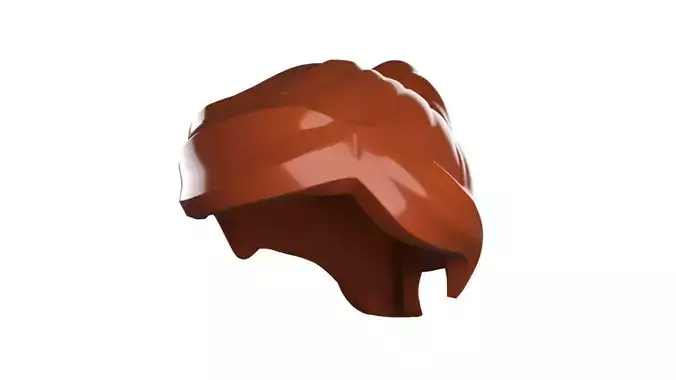 Custom3Dprint Minifigure Accessory - Minifigure Hair S2 - 004