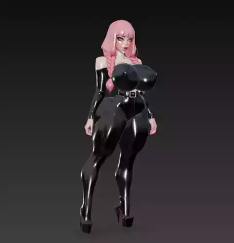 Sexy woman collectable Latex 02