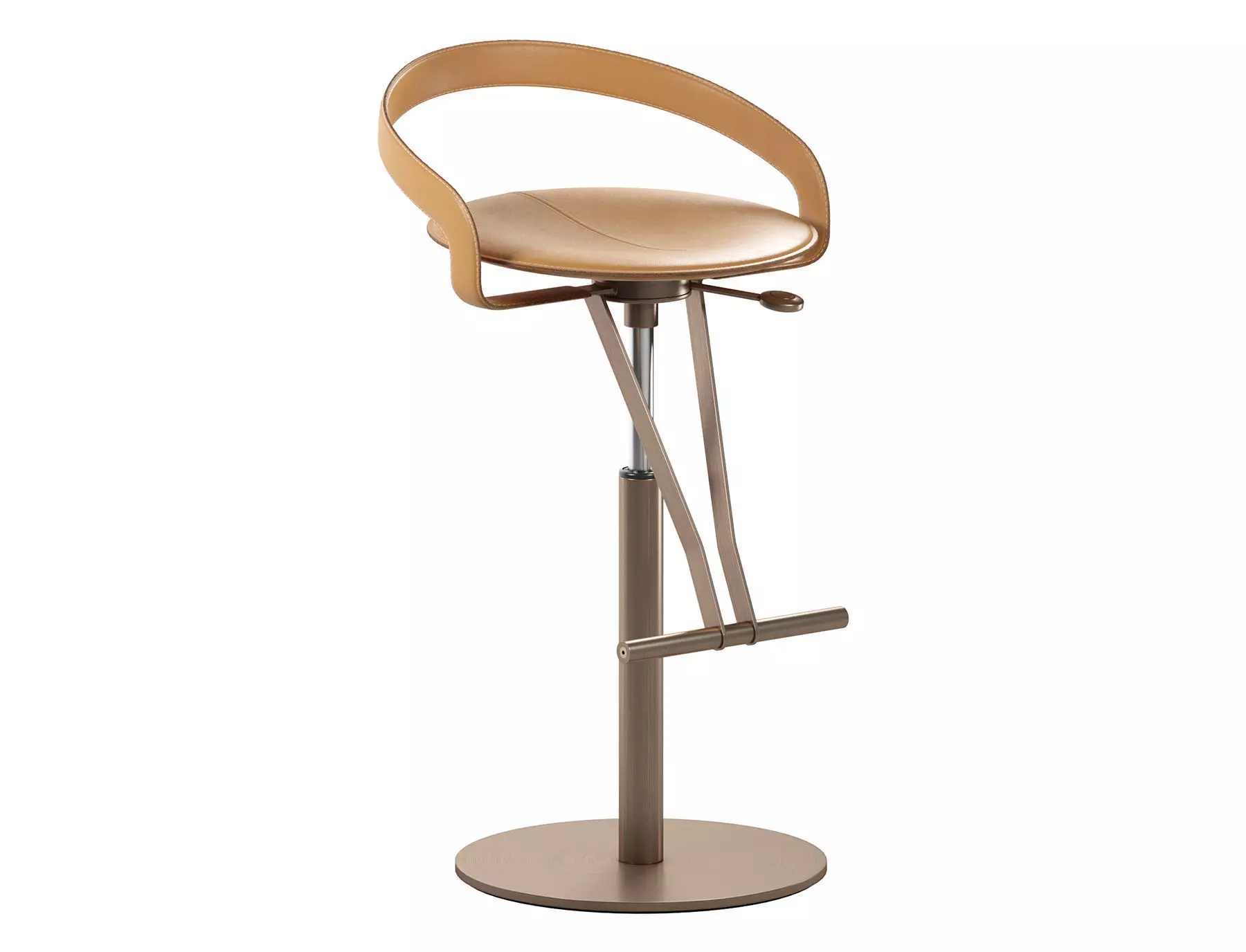 Cayman Stool 3D model_0
