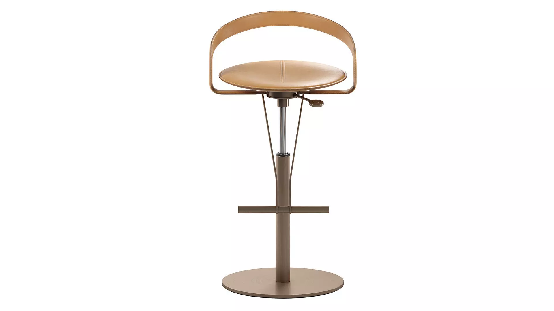 Cayman Stool 3D model_3