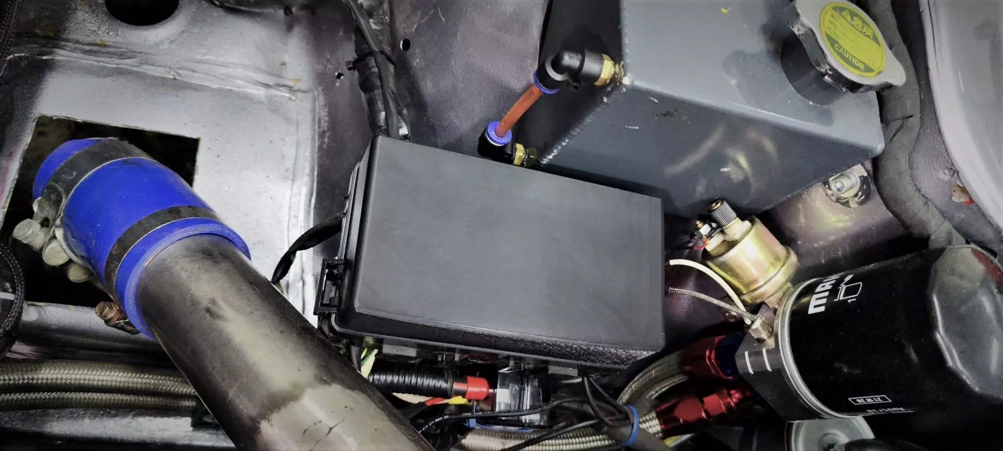 Fuse box cover for Nissan Silvia S13 3D printing files 3D print model_0