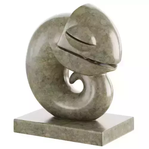 Decorative sculpture Chameleon