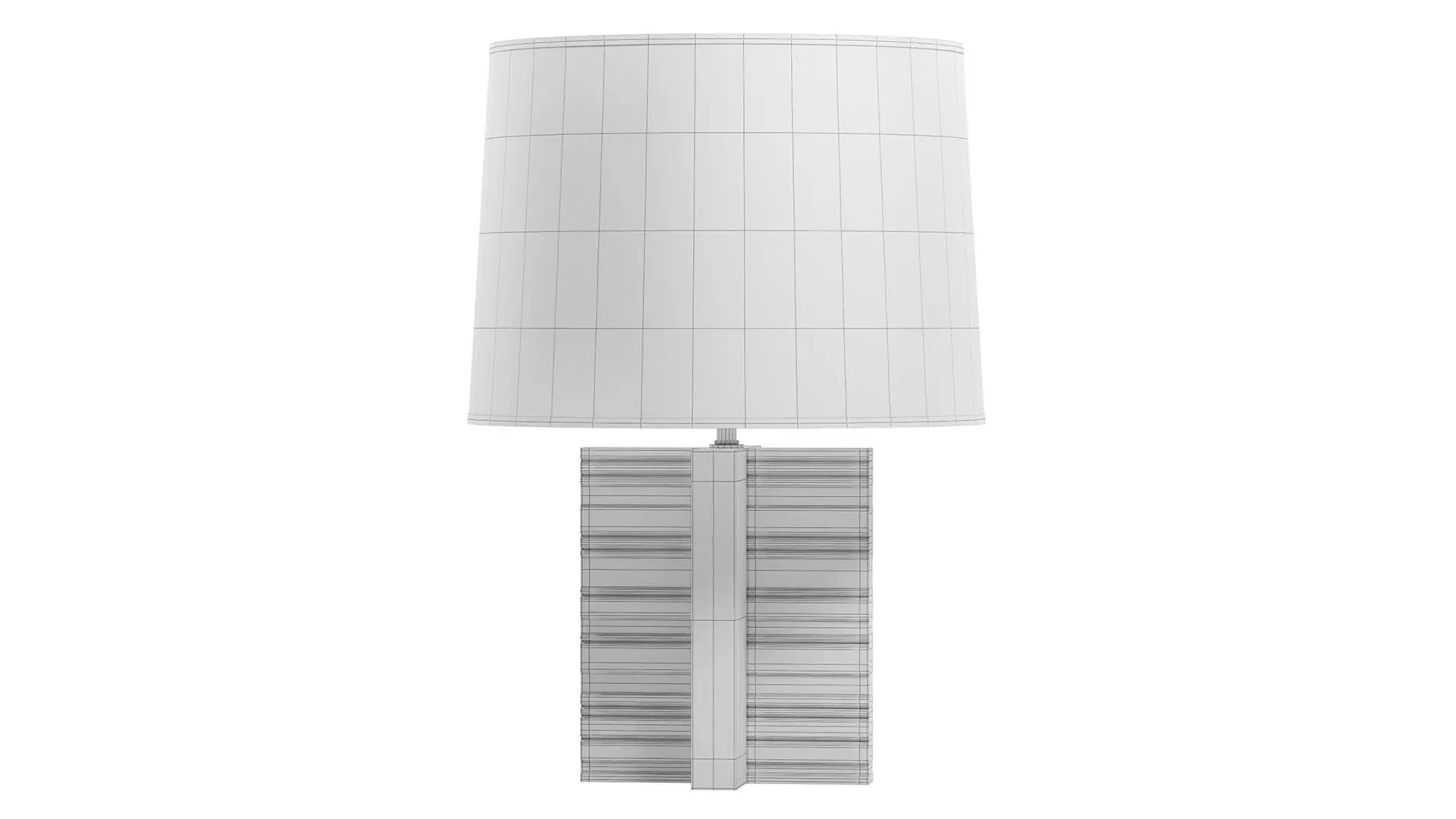 Murano Glass Lamp 3D model_8