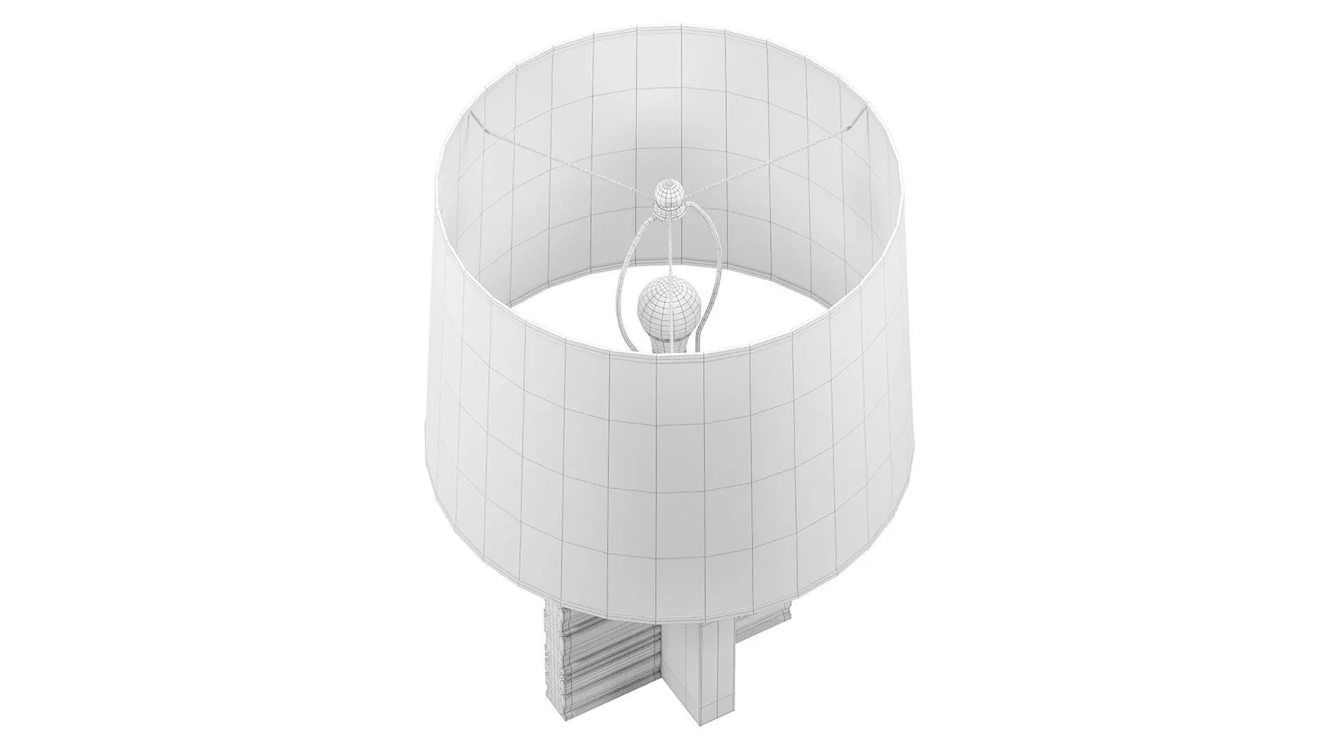 Murano Glass Lamp 3D model_10